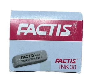 FACTIS INK 30 Gomas de Borrar de Tinta Caja de 30 Duras y Abrasivas Marcas Difíciles Pluma Lápiz - Imagen 1 de 6