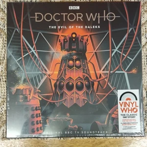 Dr Doctor Who – The Evil Of The Daleks 2019 SKARO SWIRL 4 x LP Boxset NEW SEALED - Bild 1 von 5
