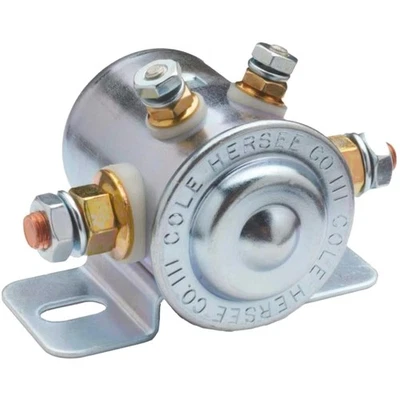 Compact 12V Insulated SPST Solenoid for Heavy-Duty Automotive Applications - Image 1 of 3