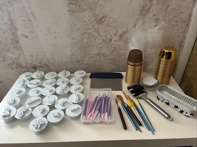cake decorating tools bundle Unwanted Kit Craft Starter Job Lot Cases Crafting - Image 1 of 4
