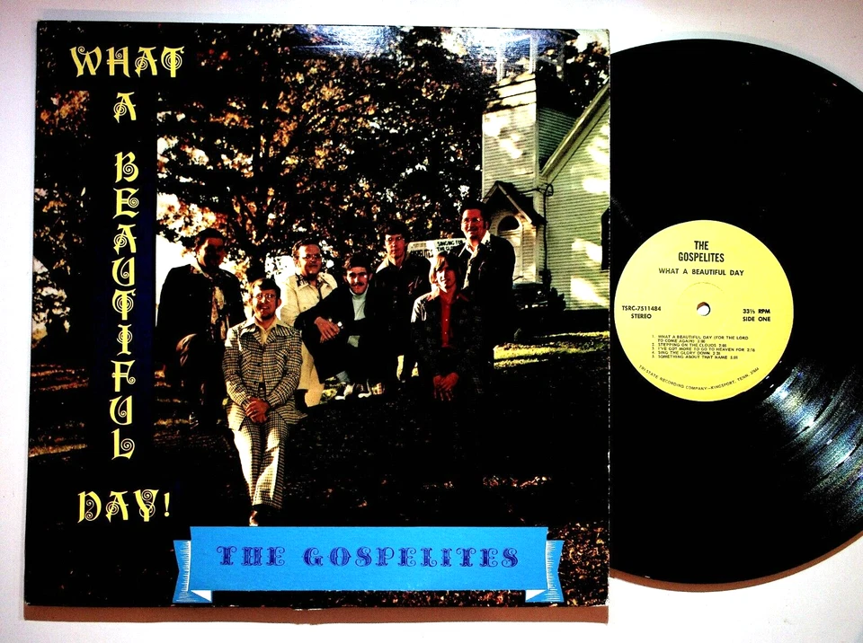 The Gospelites What A Beautiful Day Gospel Christian Vinyl LP Record VG+ Foto 1 de 4