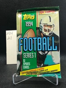 1994 Topps Football Series 1 Factory Sealed Pack | 1 Pack - Picture 1 of 2