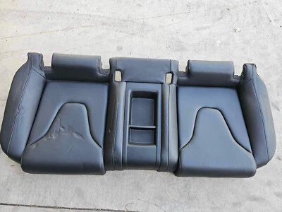 2008-2016 AUDI S5 B8 B8.5 BANCO TRASEIRO INFERIOR ALMOFADA DE COURO FABRICANTE DE EQUIPAMENTO ORIGINAL - Imagem 1 de 4