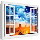Bild auf Leinwand - Fensterblick Grand Canyon - AA0214