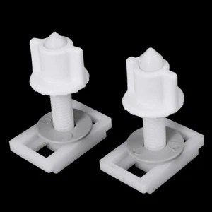 Lid Toilet Seats Fitting Toilet Seat Hinges Screws and Nuts Fasteners Kits - Picture 1 of 12