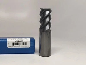 Molino de extremo cuadrado de desbaste de carburo N86848 paso grueso de 1" de diámetro 1-1/2" LOC 3F TiCN - Imagen 1 de 4
