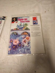 Mrs Lee's Paper Art Project Packet Fantasy Castle New - Picture 1 of 2
