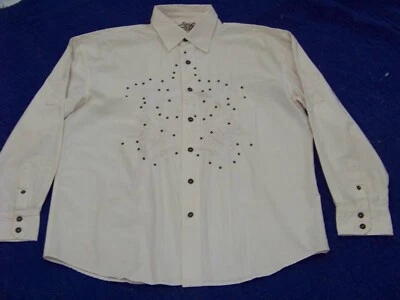 Vintage Brooklyn Xpress Long Sleeve Button Front Shirt - L - Image 1 of 4