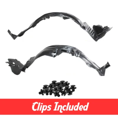 Juego de forro de guardabarros lateral izquierdo y derecho con clips para Lexus GS300 GS400 1998-2005 Foto 1 de 4