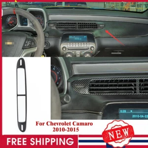 ABS Carbon Console Air Conditioning Vent Trim Cover For Chevrolet Camaro 2010-15 - Picture 1 of 9