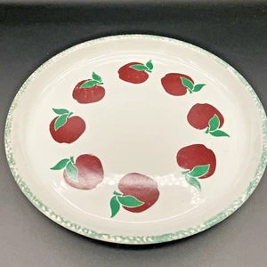 ABC Distributing Inc 1994 Ceramic Plate - Apples School Platter - Imagen 1 de 6