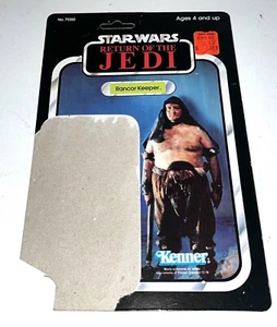 Star Wars ROTJ Vtg 1983 Rancor Keeper Unpunched 77 Cardback - Picture 1 of 10