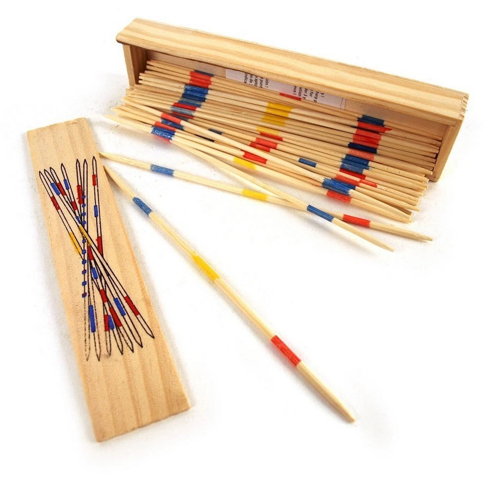 Wooden Pick Up Sticks Retro Traditional wooden pick up sticks - Image 1 of 4