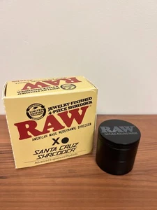 RAW Grinder Black | Innovative Modular 4 Piece Grinder - Picture 1 of 4