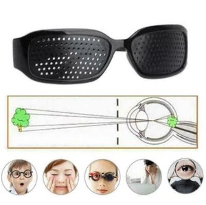 Improve Plastic Unisex Sports Style Pinhole Glasses Eyesight Vision Hot sale - Picture 1 of 12