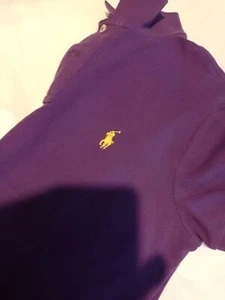Ladies RALPH LAUREN polo top 100% cotton in excellent condition BARGAIN NO RES - Picture 1 of 5