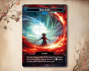 Mana Drain - High Quality Custom Card [ Alternative Custom Art ] - Imagen 1 de 1
