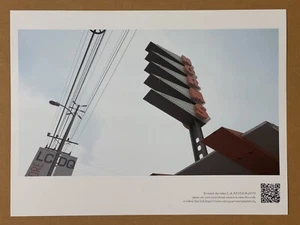 Ed Ruscha Hon RA: L.A. RESTAURANTS - Royal Academy Varnishing Day Print - Rare - Picture 1 of 3