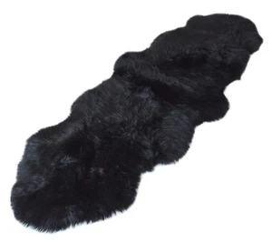 Alfombra de piel de cordero edición sofá sillón funda extra grande XXL - Imagen 1 de 6