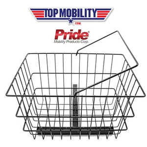 Pride Mobility Scooter REAR BASKET Center Support + Holding PIN - ACCBSKT1010  - Picture 1 of 12