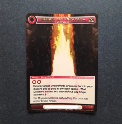 Song of Revival Ultra Rare Mugic Foil Dawn of Perim 189/232 Chaotic TCG - Image 1 of 2