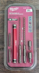 Milwaukee 48-20-7497 Concrete Screw Installation Kit - FREE SHIPPING! - Picture 1 of 9