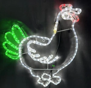 Chicken Rope Light Motif - Picture 1 of 1