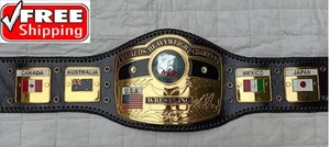 Gold NWA Dome World Heavyweight Wrestling Champion Replica Gürtel, Erwachsenengröße, 46 - Bild 1 von 5