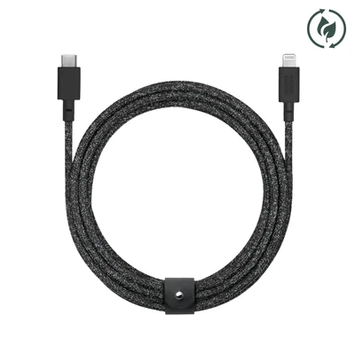 NATIVE UNION BELT CABLE XL (USB-C), MFi Certified, BLK - Image 1 of 4