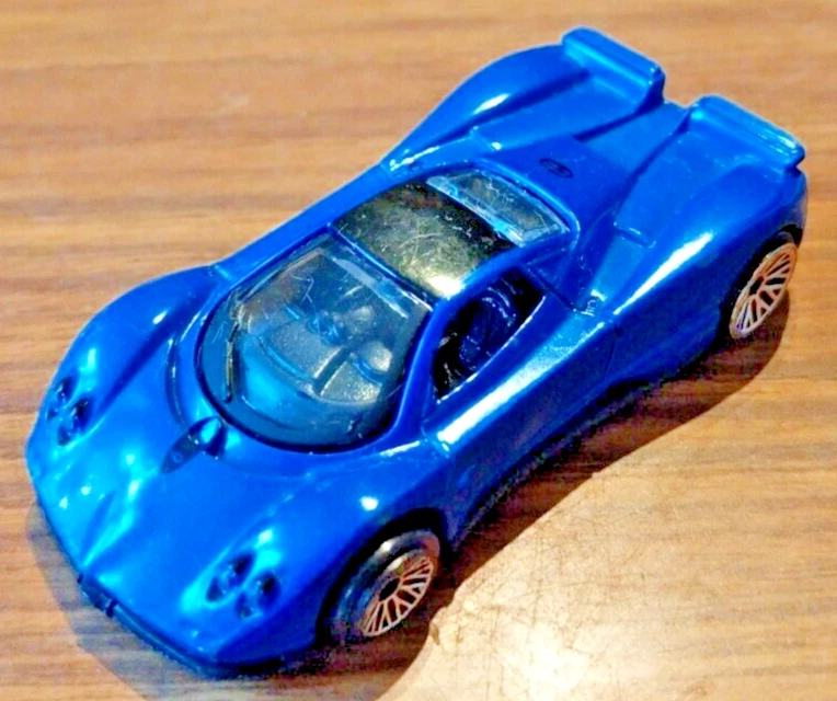 MotorMax Pagani Zonda C12, Die Cast, 1:64 Scale, Blue, Rare. - Image 1 of 4