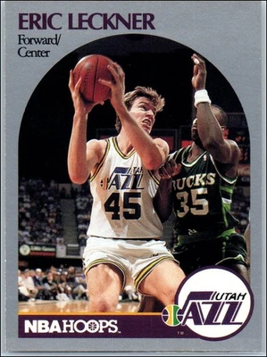 1990-91 NBA Hoops - Eric Leckner #291 - Image 1 of 2