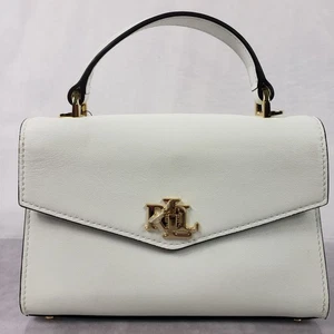 Lauren Ralph Lauren Crossbody Bag Farrah Womens Small Top Handle Satchel Purse - Picture 1 of 12