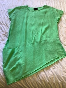 BITTE KAI RAND Gorgeous Pretty Green Linen Tunic Blouse Size XS (10) - Picture 1 of 11
