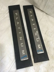 2015 Ford F150 Platinum Front RH and LH Door Sill Scuff Plate FL3Z-1613208-AA OE - Picture 1 of 7