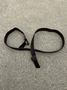 GENUINE AND ORIGINAL SWISS ARMY SCHMIDT RUBIN K31 LEATHER SLING WITH BUCKLE - Picture 1 of 10