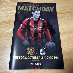 Atlanta United 2017 Match day Program Chris McCann Used Program NGC MLS Soccer - Picture 1 of 10