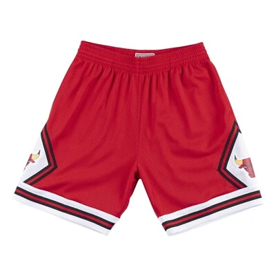 Mitchell & Ness Men's Authentic Chicago Bulls 1975-76 Swingman Road Shorts *NEW* - Image 1 of 4