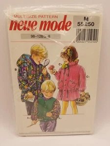 NIP! Children's Winter Coat Sewing Pattern by Neue Mode, Many Sizes! - Picture 1 of 2