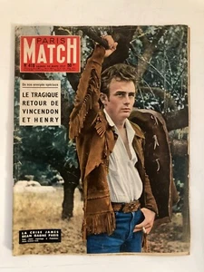 PARIS MATCH n°416 30/3/1957 JAMES DEAN MONT BLANC ARMADA VON STRHEIM S.LOREN L14 - Imagen 1 de 1