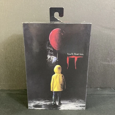 ULTIMATE PENNYWISE IT FLOATS NECA HORROR NEW IN OPEN BOX ACTION FIGURE Cover