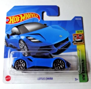 Hot Wheels - Lotus Emira - Blau - short card 1:64 - HW Exotics 2022 - HCT00 - Bild 1 von 2