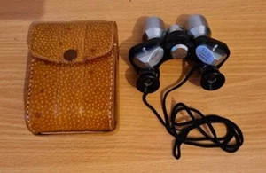 Binoculares vintage Glory súper recubiertos 8x20 campo 6,5° grados 83679 con estuche - Imagen 1 de 11
