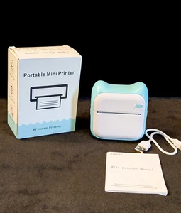 Instant Mobile Photo Mini Printer with paper NEW - Picture 1 of 2