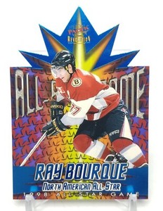 1997-98 Pacific Revolution RAY BOURQUE 1998 All Star Game Die Cut Boston Bruins