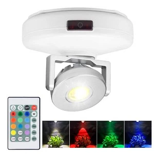 Battery Operated Spotlight Wireless LED Accent Lighting for Wall Picture Pain... - Picture 1 of 7