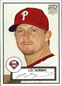 2007 Topps '52 #135 J.D. Durbin (RC)