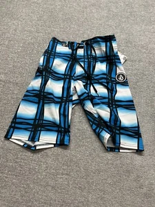 Volcom Bridge Stoney 4-way Stretch Board Shorts Sz 25 / 10 Big Youth Wavy - Picture 1 of 12