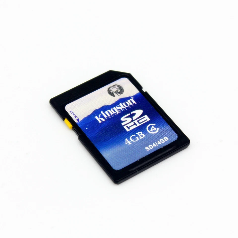 Kingston 4GB SDHC Card Class 4 For Old CCD Cameras DV Recorders - Image 1 of 3