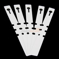 200pcs 2x20cm Plant Strip Line Hanging Tags Nursery Gardening stake Labels Signs