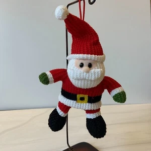 Gund Countdown To Christmas Silly Santa Claus Plush Christmas Ornament - Picture 1 of 5